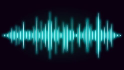 وکتور فرکانس موج صوتی برای موسیقی